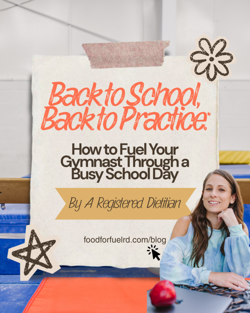 Back to School, Back to Practice: How to Fuel Your Gymnast Through a Busy School Day