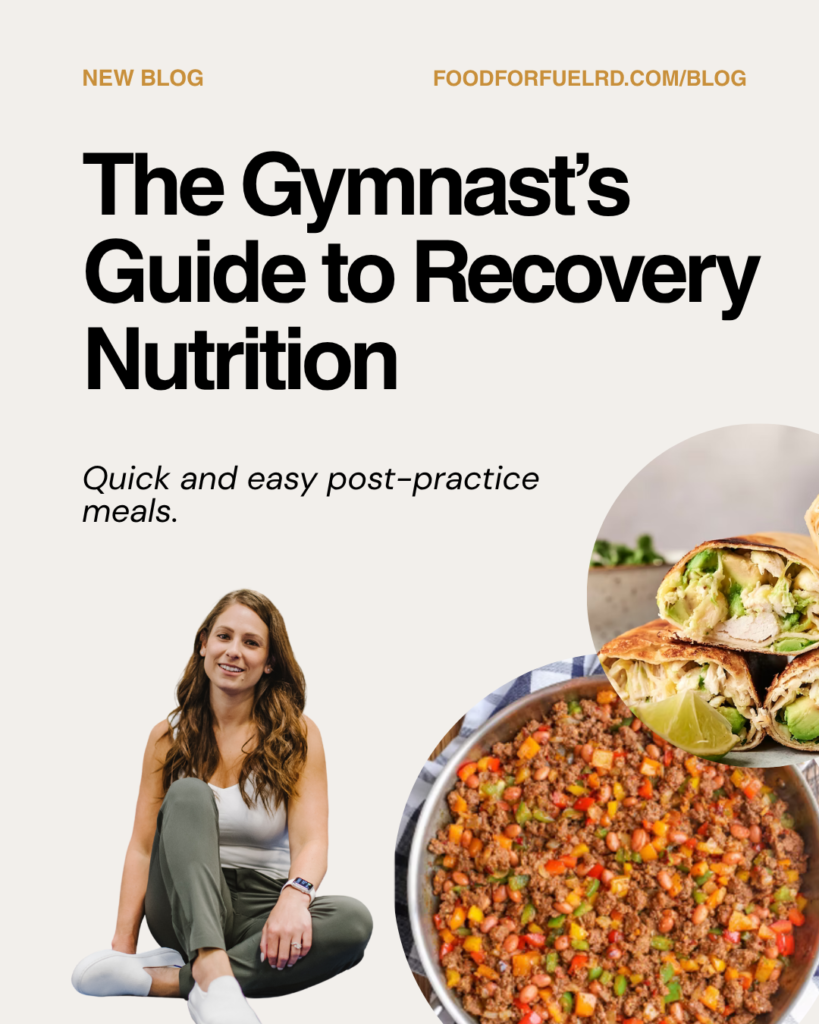 The Gymnast’s Guide to Recovery Nutrition