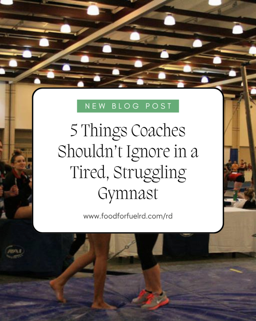 5 Things Coaches Shouldn’t Ignore in a Tired, Struggling Gymnast